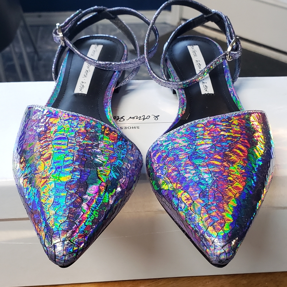& Other Stories iridescent flats